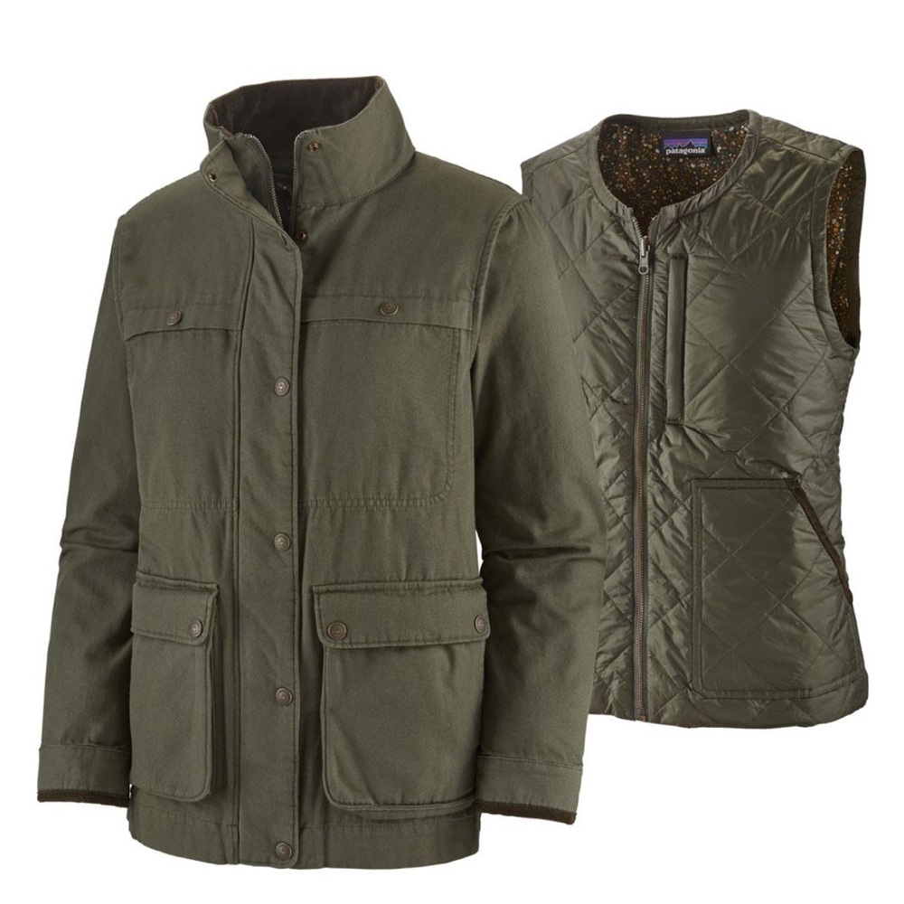 Patagonia Prairie Down 3-in-1 Barn Coat - Excellent new condition. No tags.